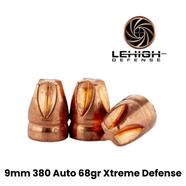 Lehigh Defense 9mm / 380 Auto (.355") 68 GR Xtreme Defense - 250 ct
