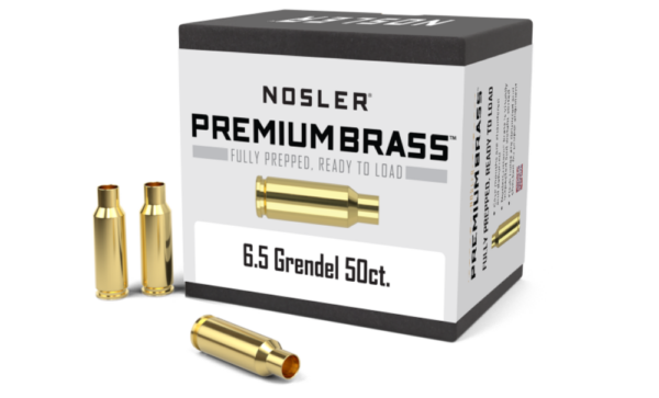 Nosler 6.5 Grendel Brass - 50 ct